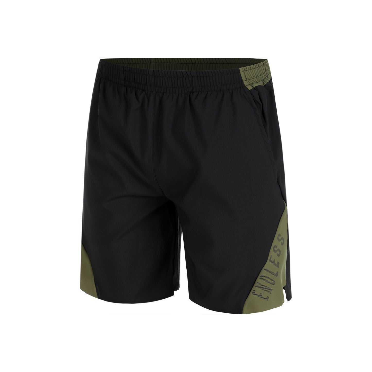 Endless Phoenix Shorts Hommes - noir, vert olive