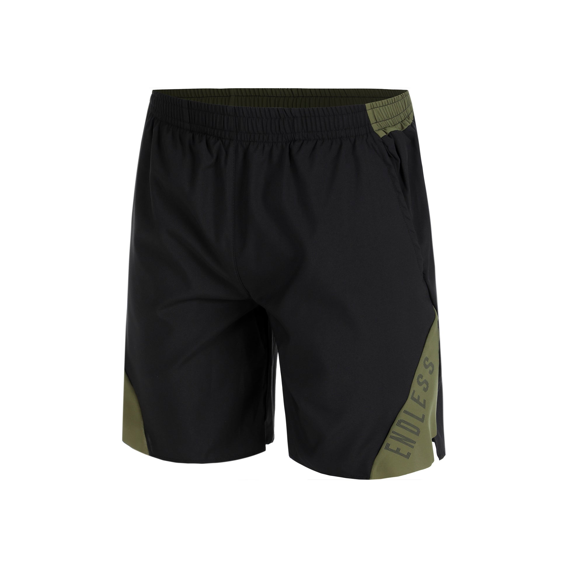 Endless Phoenix Shorts Hommes - noir, vert olive