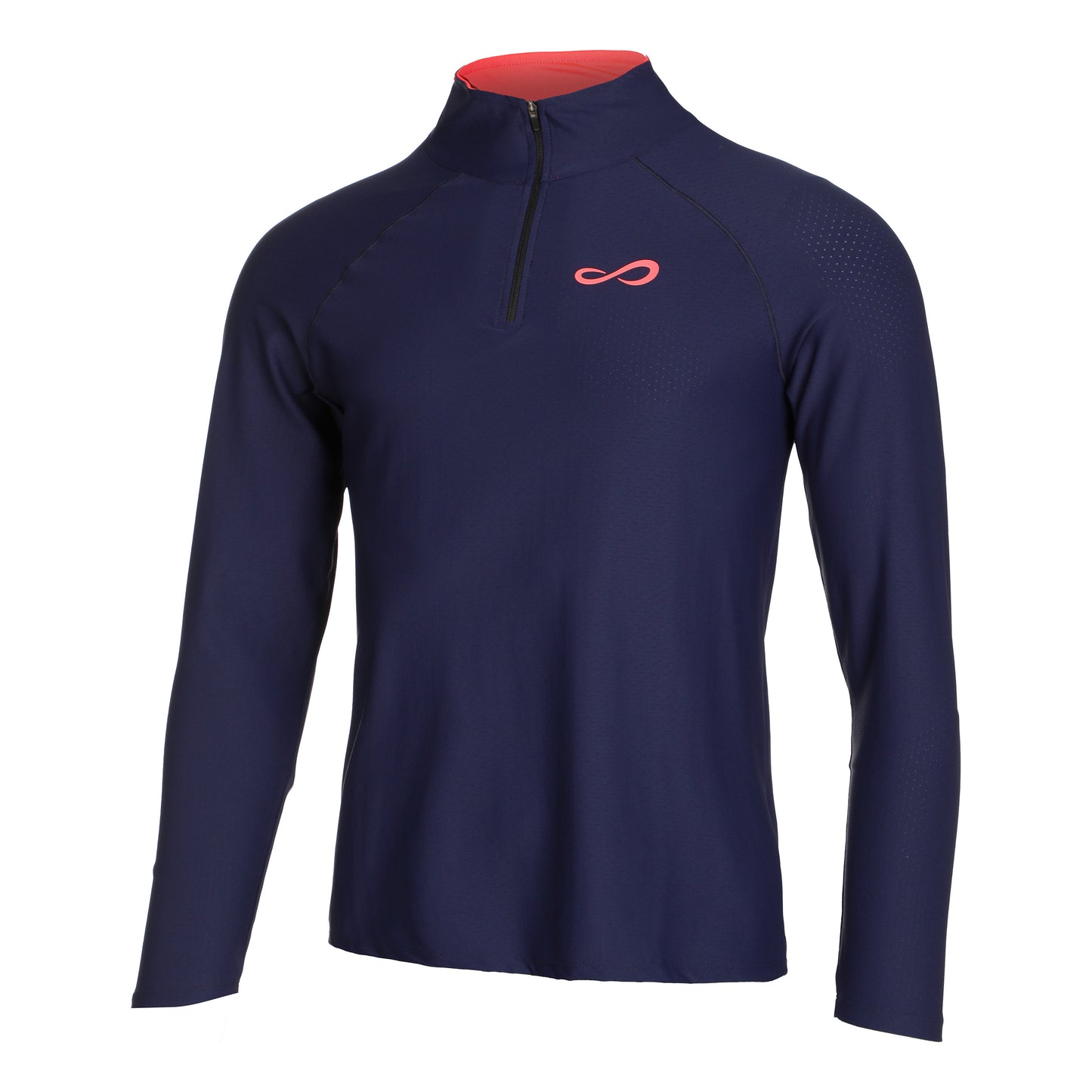 Endless Epic Haut manches longues Hommes - bleu foncé, corail