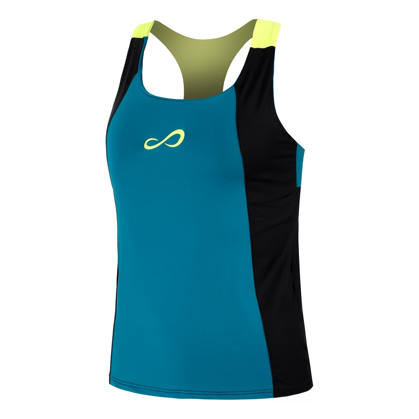Endless Code Débardeur Tank Top Femmes-Bleu Petrol