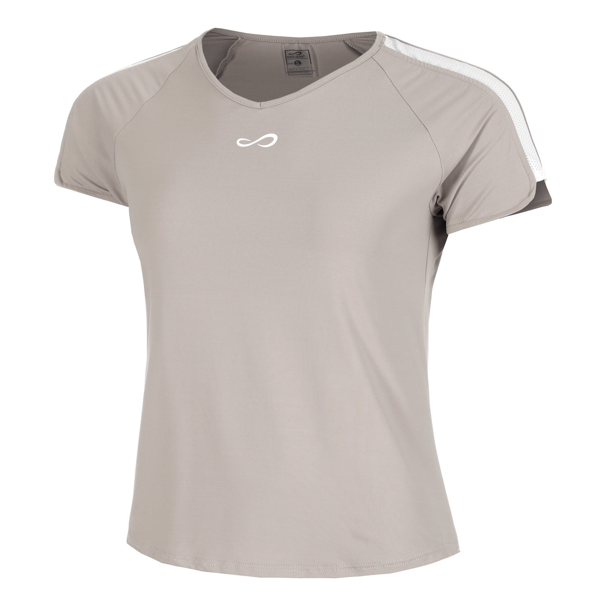 Endless Mesh T-shirt Femmes-Crème