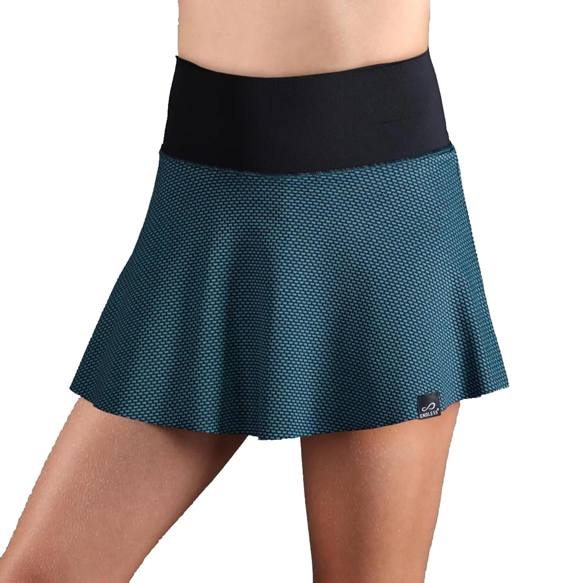 Endless Lux Jupe Filles - bleu petrol, noir