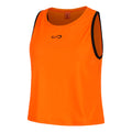 Court Débardeur Tank Top Femmes-Orange