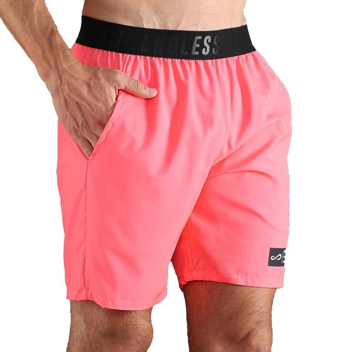 Endless Ace Iconic Shorts Hommes-Pink Fluo