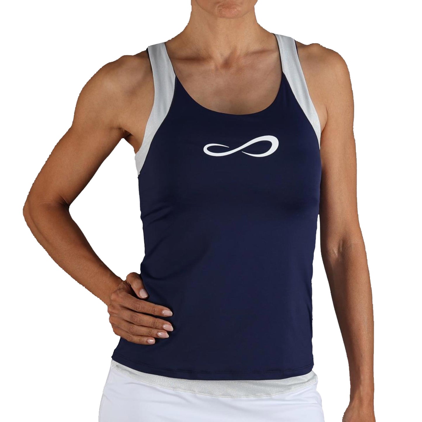 Endless Race Débardeur Tank Top Femmes-Bleu Foncé
