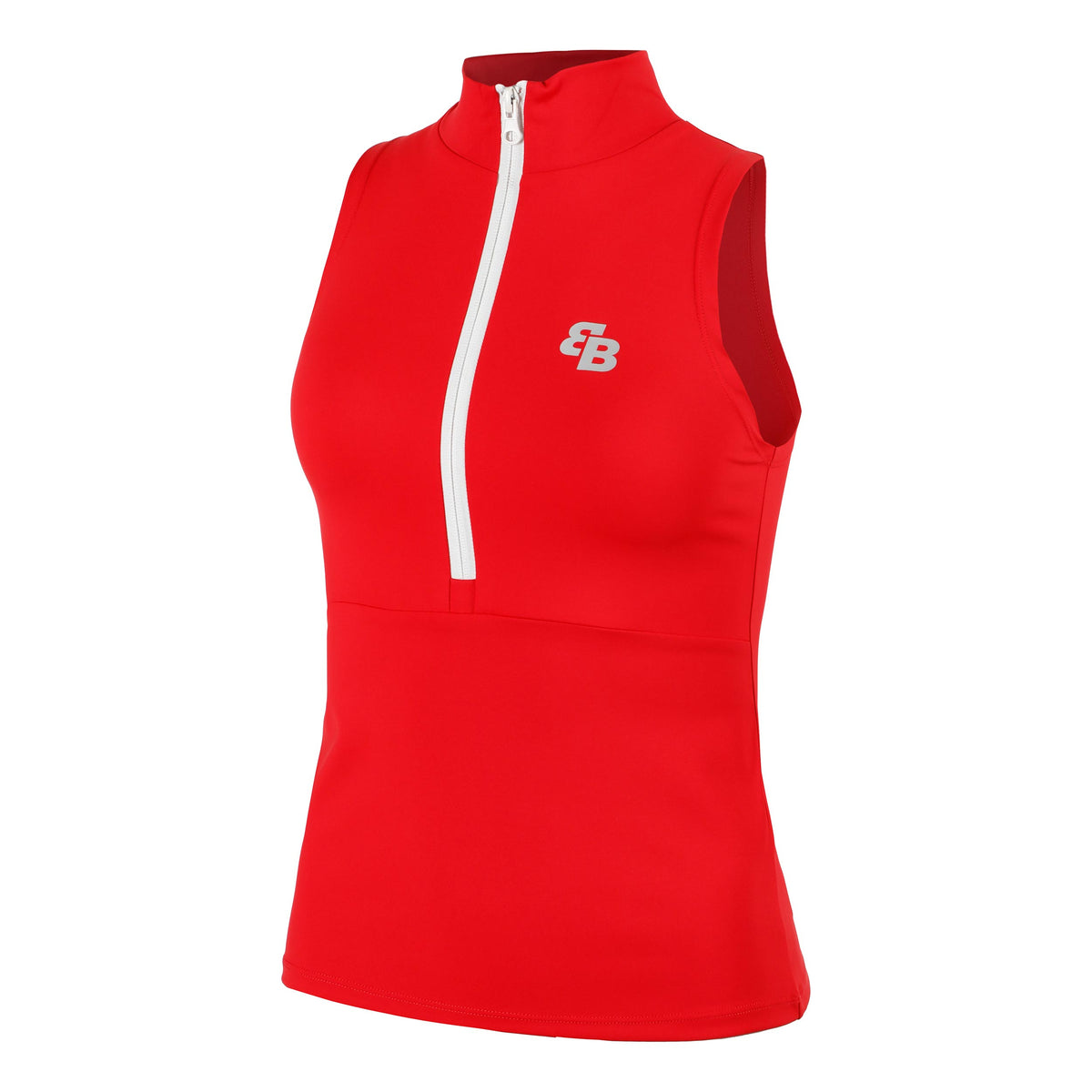 BB by Belen Berbel Monaco Débardeur Tank Top Femmes-Rouge,Blanc