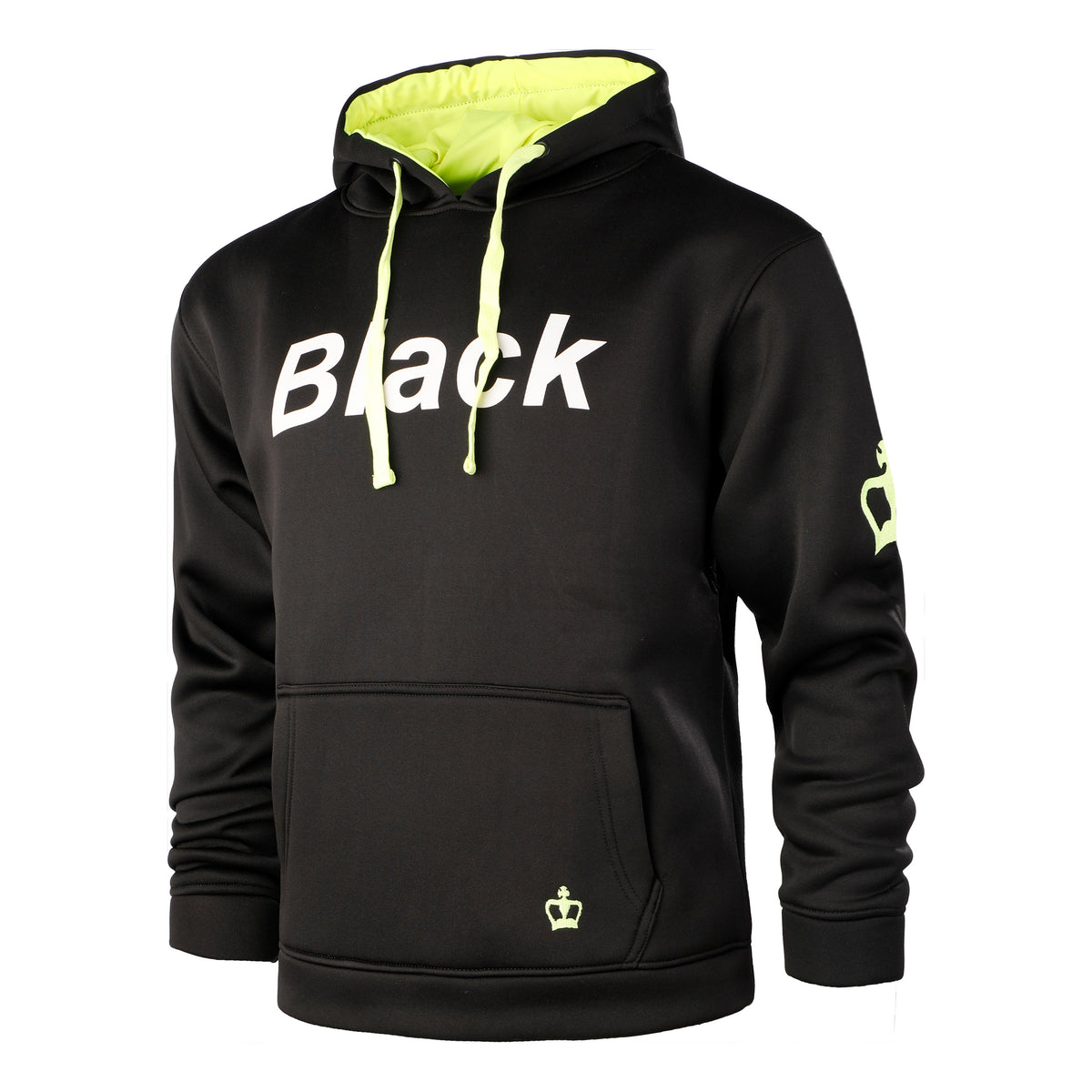 Black Crown Jaca Sweat-shirt Unisex - noir, jaune