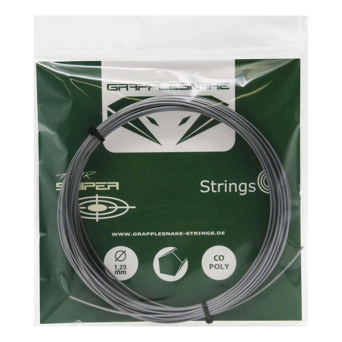 Grapplesnake Tour Sniper Cordage en garniture 12m - argent