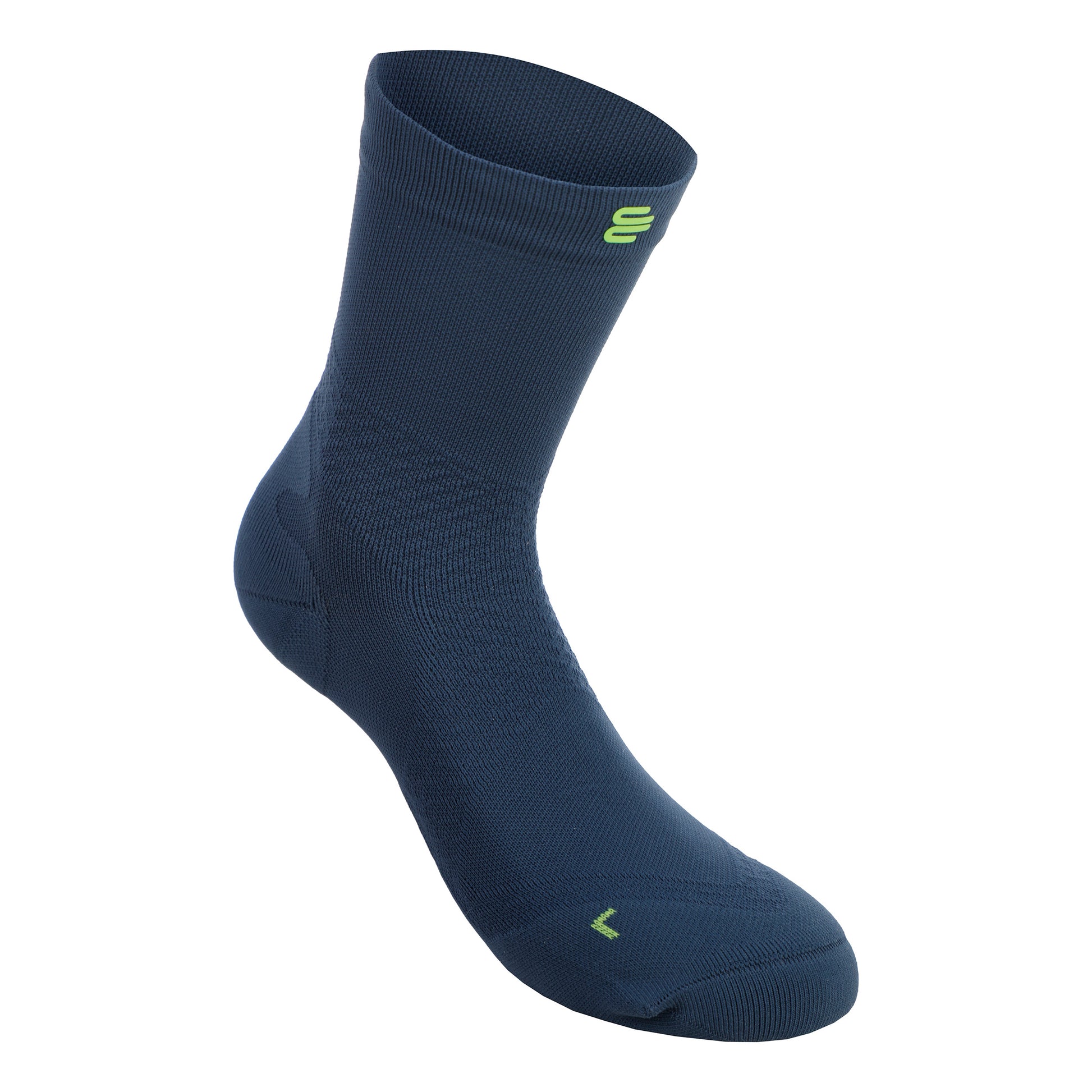 Bauerfeind Ultralight Mid Cut Chaussettes De Running Hommes-Bleu
