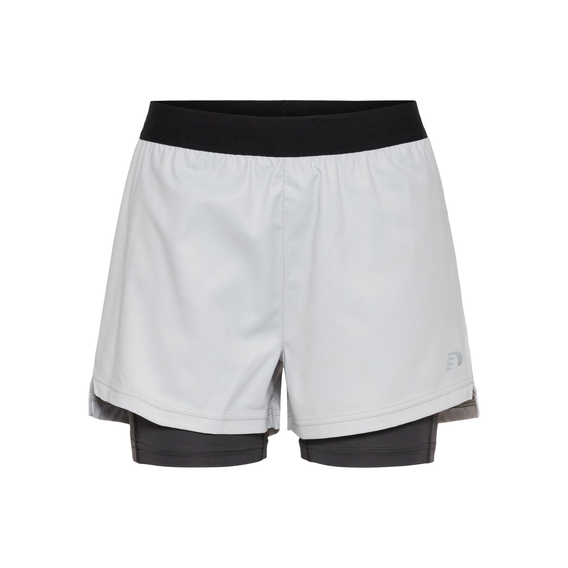 Newline 2in1 Shorts Femmes - blanc, noir