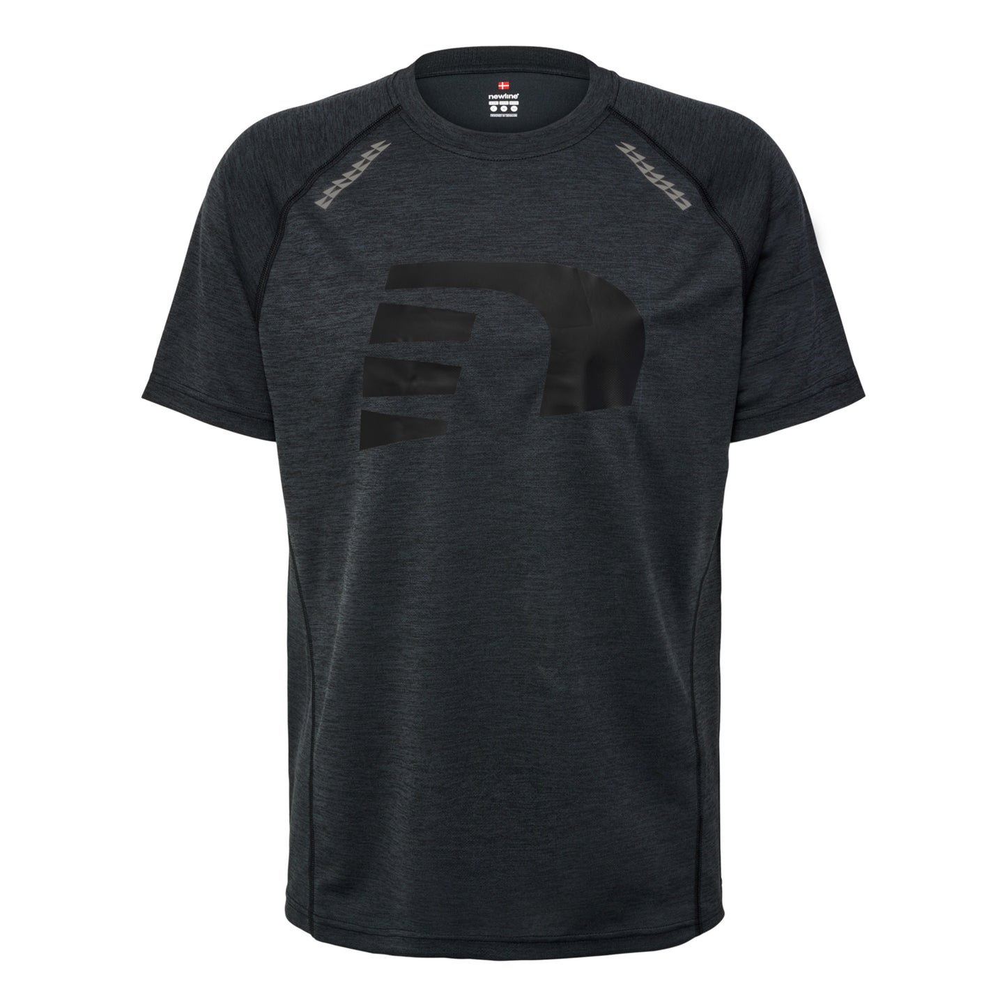 Newline Orlando T-Shirt Maillot De Course Hommes-Noir