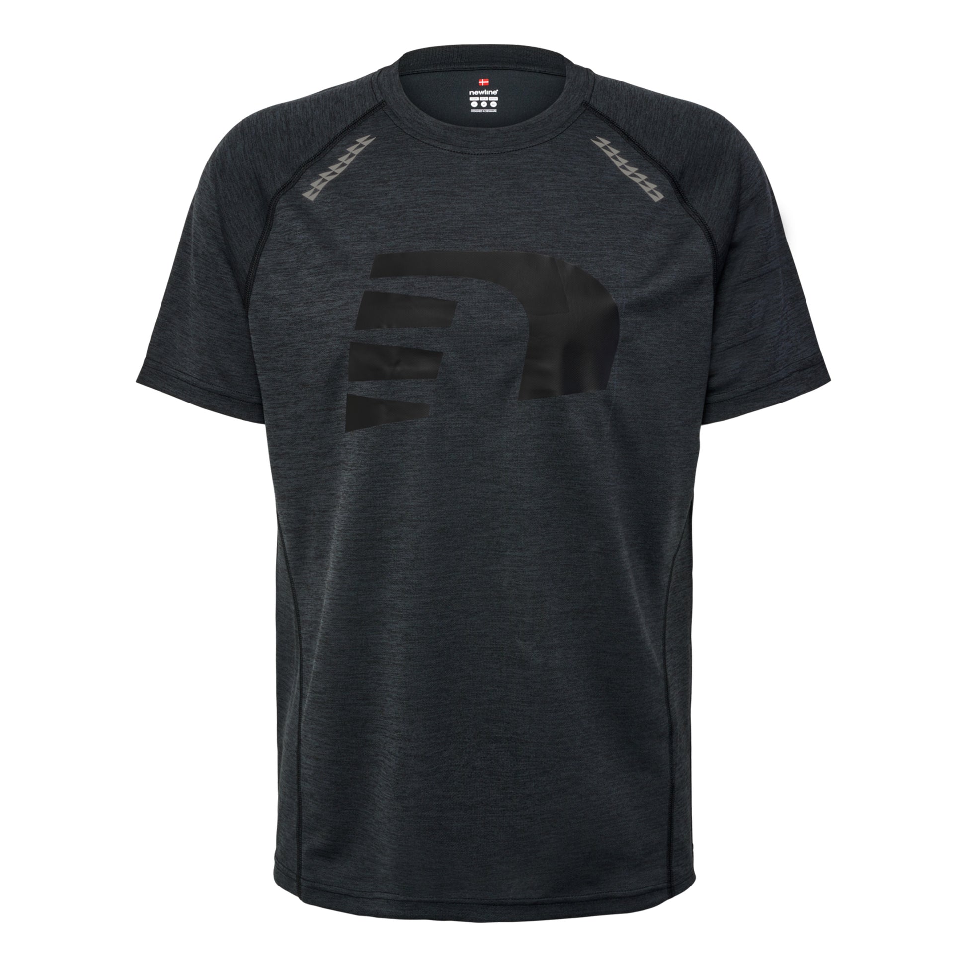 Newline Orlando T-Shirt Maillot De Course Hommes-Noir