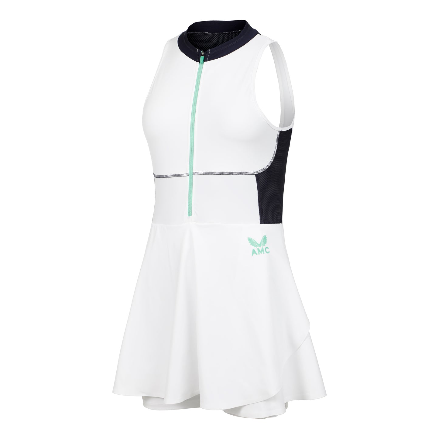 Castore AMC Robe Femmes - blanc, bleu foncé