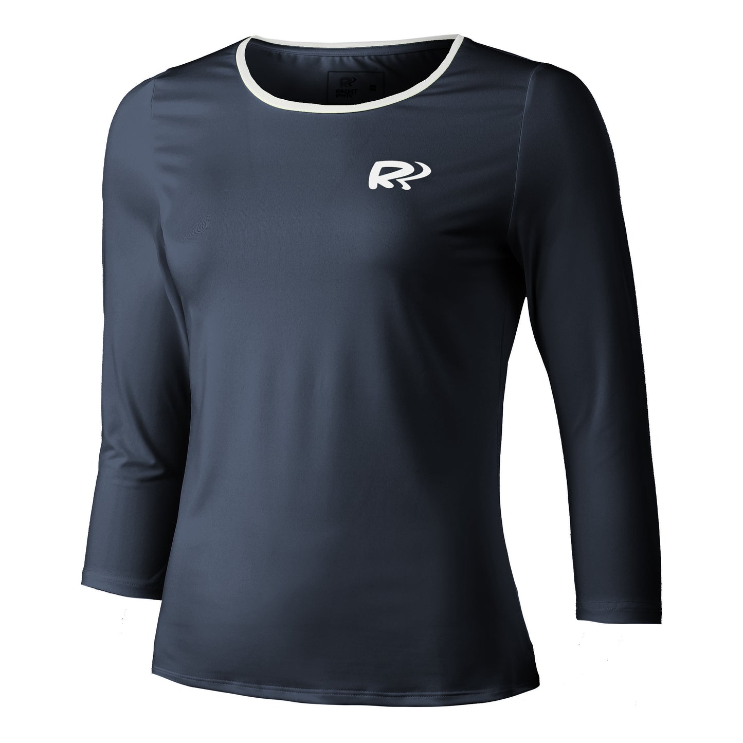 Racket Roots Teamline Haut Manches Longues Femmes-Bleu