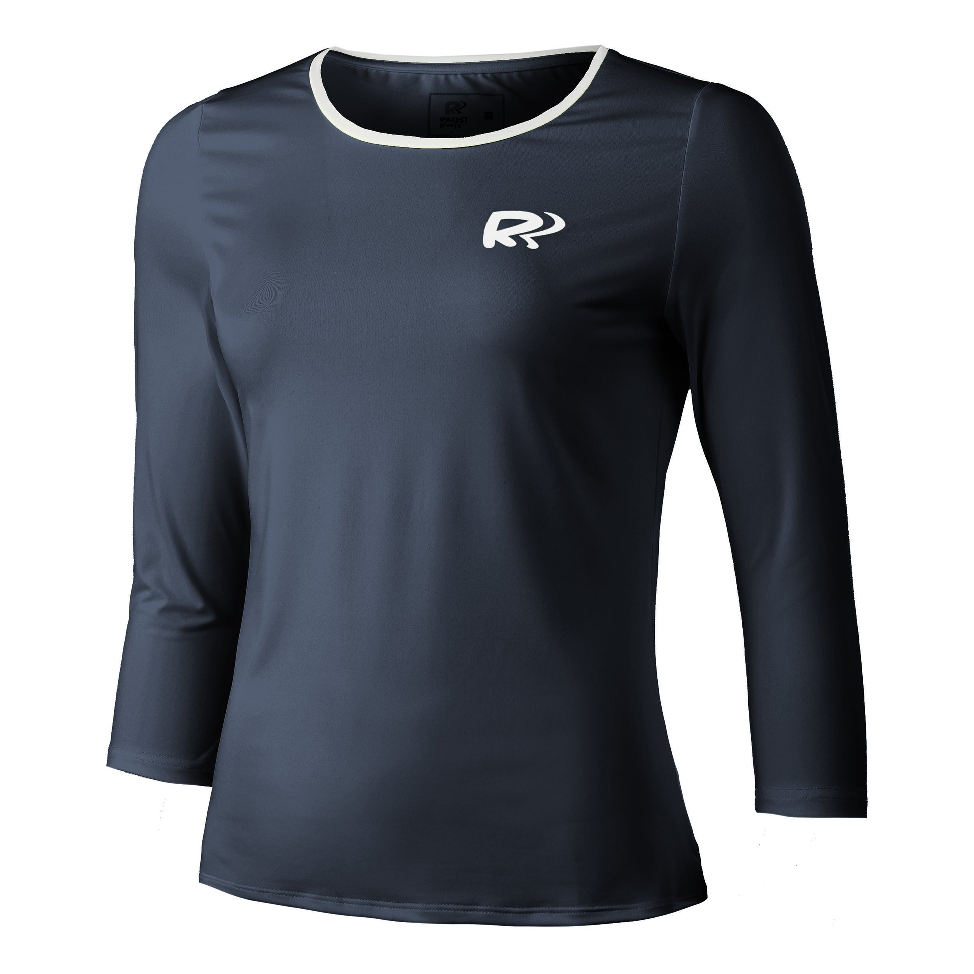 Racket Roots Teamline Haut Manches Longues Femmes-Bleu