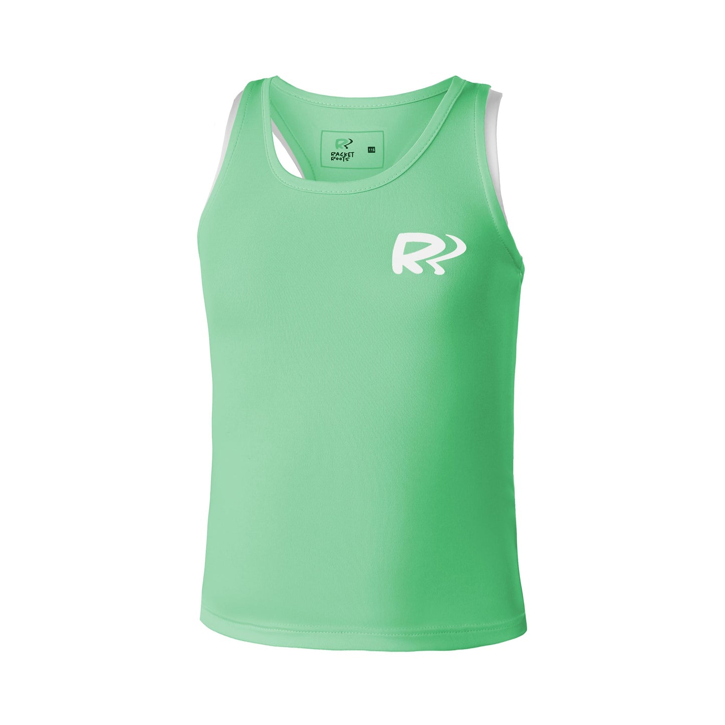 Racket Roots Teamline Débardeur Tank Top Filles-Vert