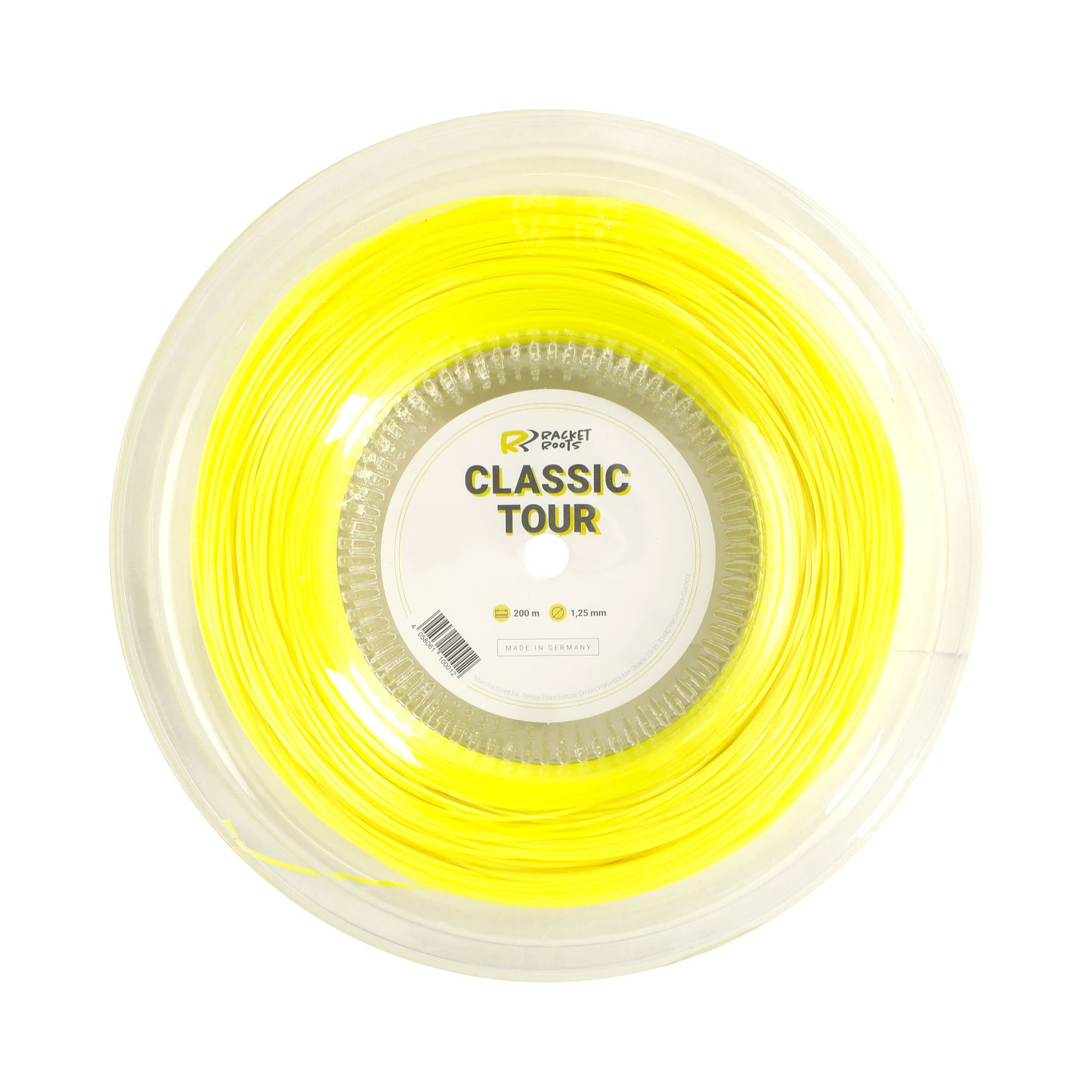 Racket Roots RR Classic Tour Bobine Cordage 200m-Jaunes Fluo