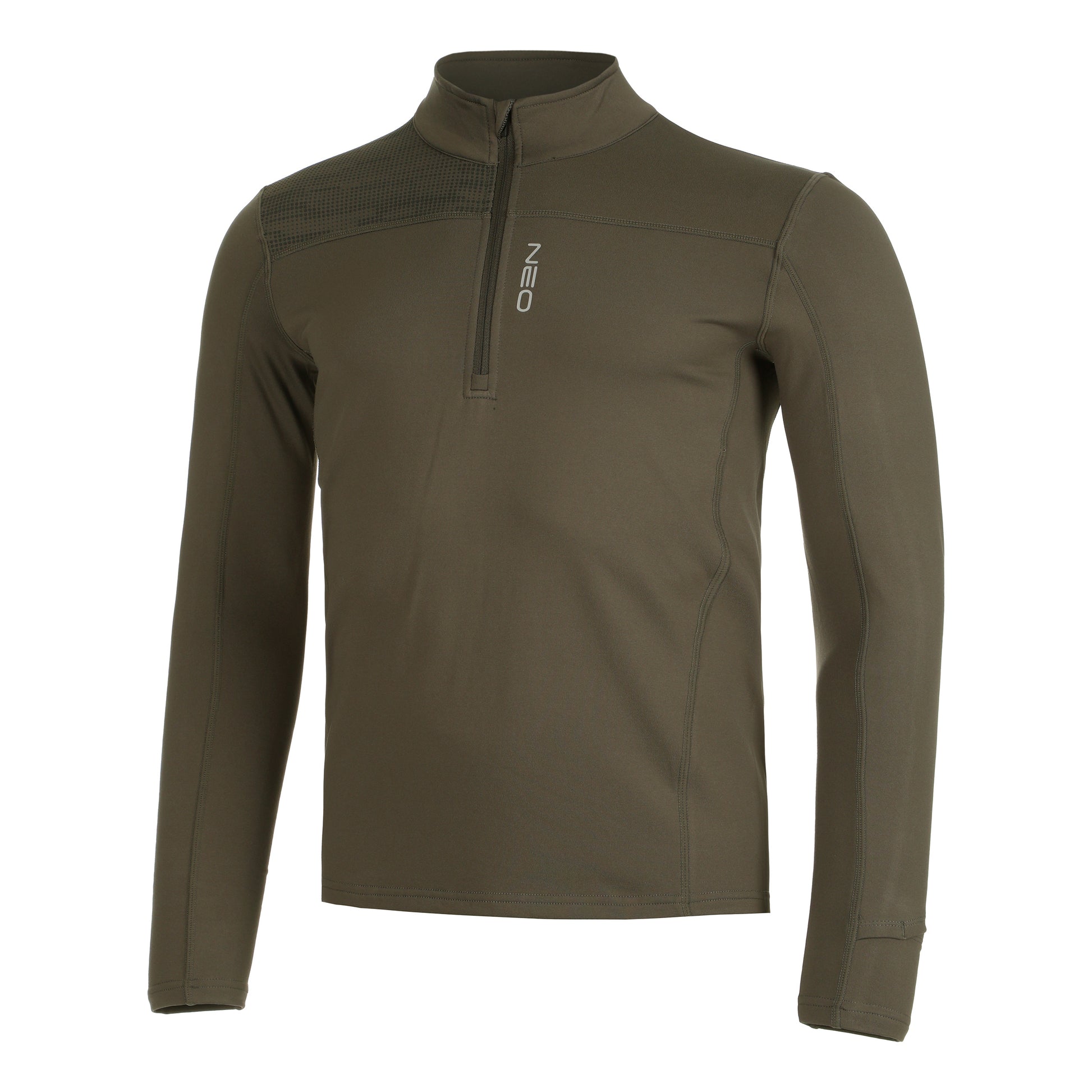 NEO Warm Light Haut Manches Longues Hommes-Vert