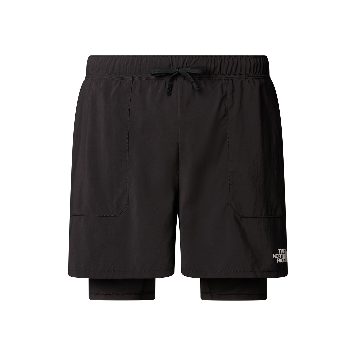 The North Face Sunriser 2in1 6in Short De Running Hommes-Noir