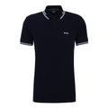 Paul  slim fit Polo Hommes - bleu foncé,
