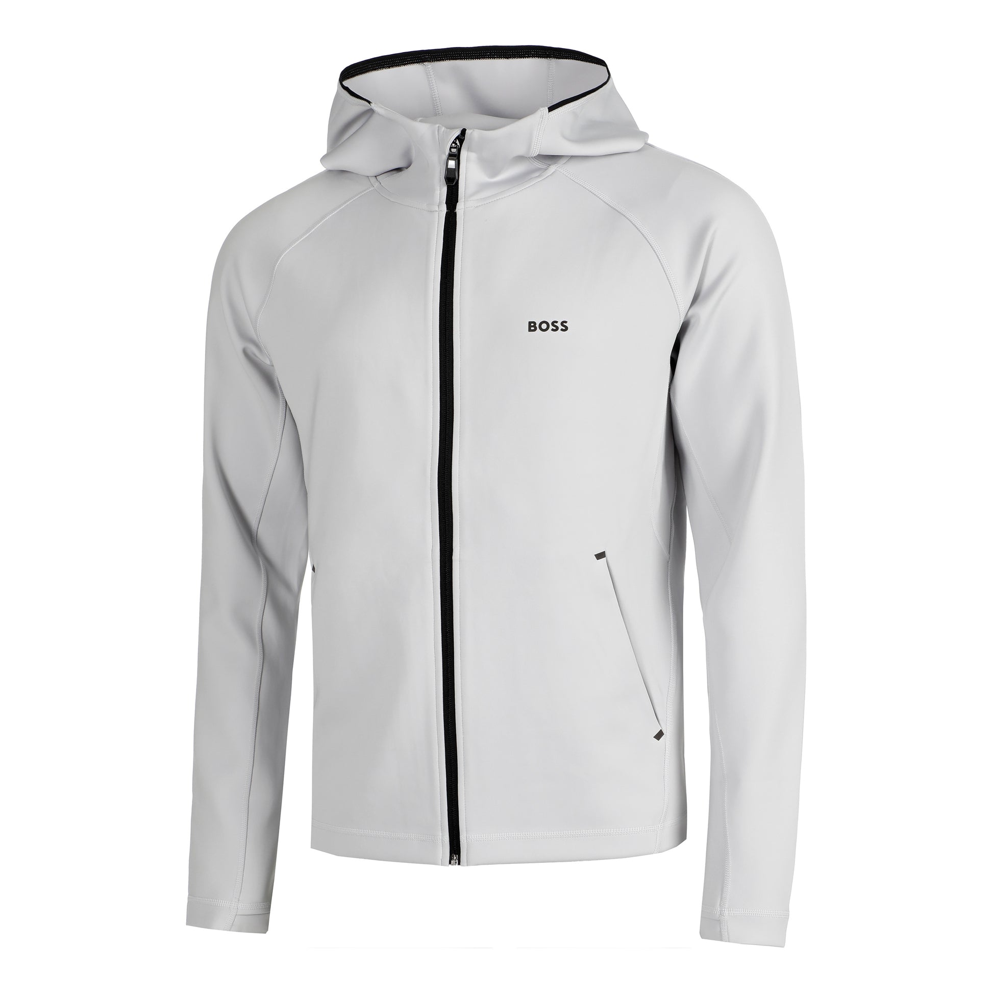 BOSS Sicon Active Gilet En Coton Hommes-Gris