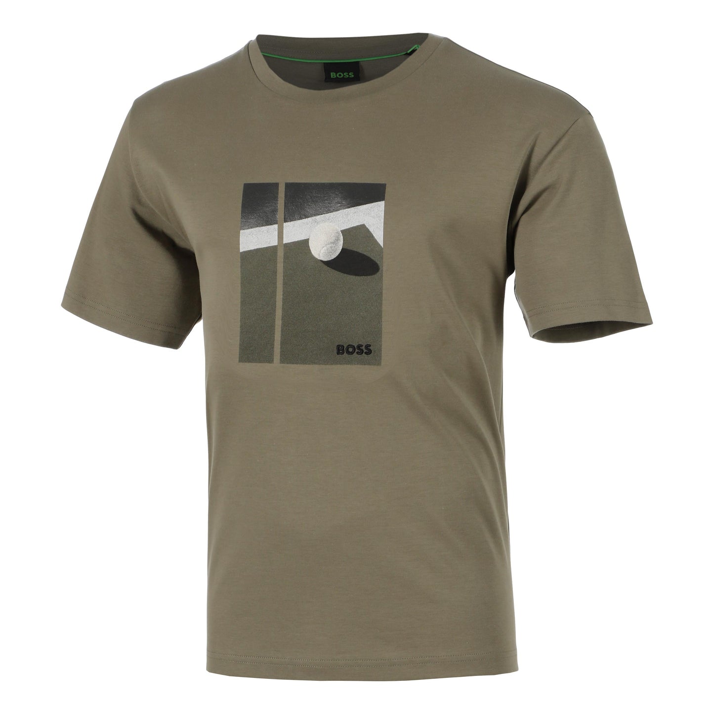 BOSS Join Relaxed T-shirt Hommes-kaki