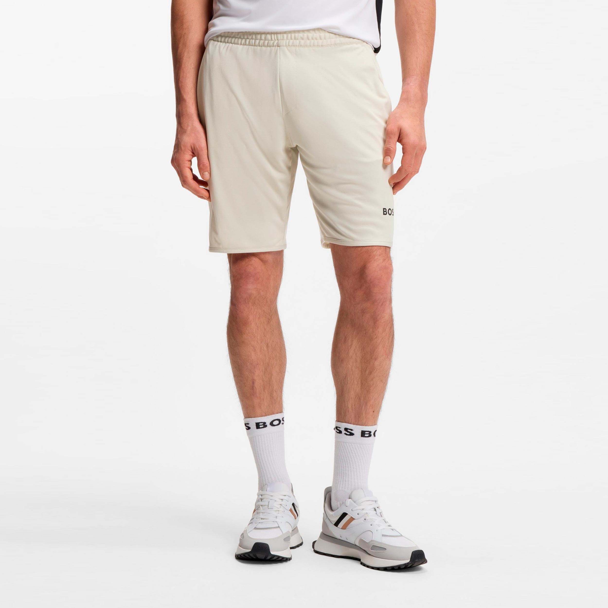 BOSS Spin 9in Shorts Hommes-beige