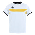 Kadiri Striped T-shirt Hommes - blanc, jaune