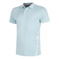 Leroy Polo Hommes-Bleu Clair,Blanc