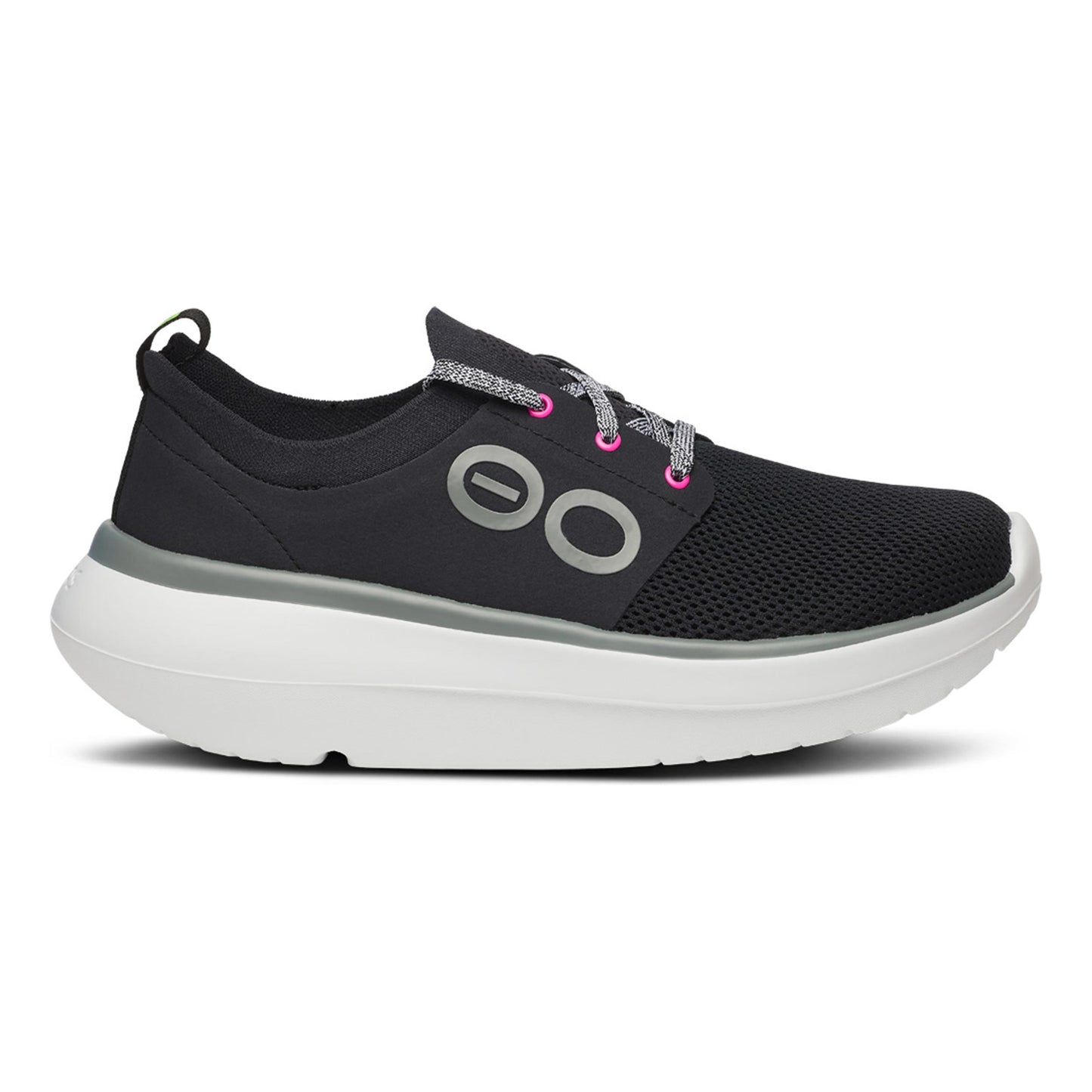 OOFOS OOmy Stride Chaussure de récupération Femmes - blanc, noir