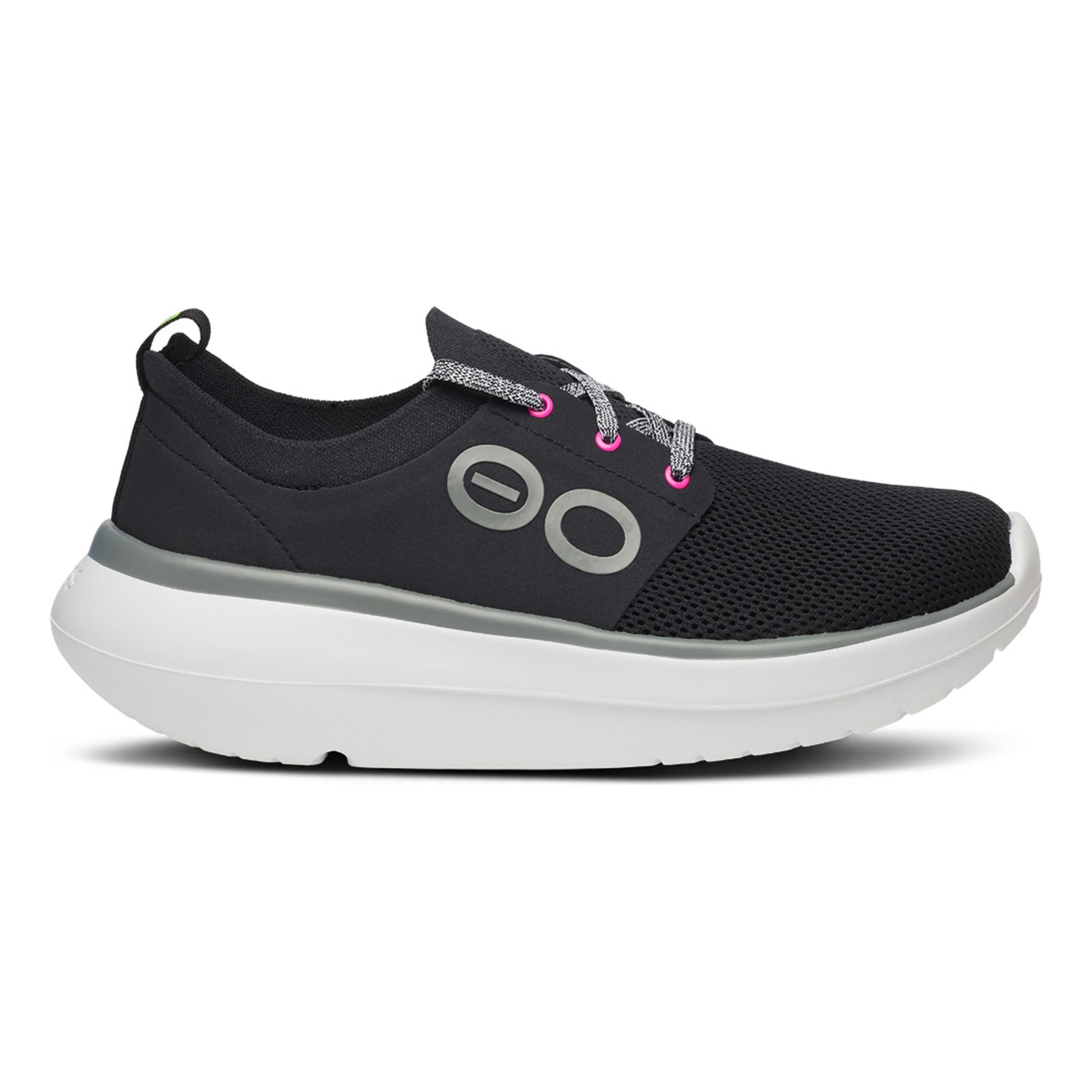 OOFOS OOmy Stride Chaussure de récupération Femmes - blanc, noir