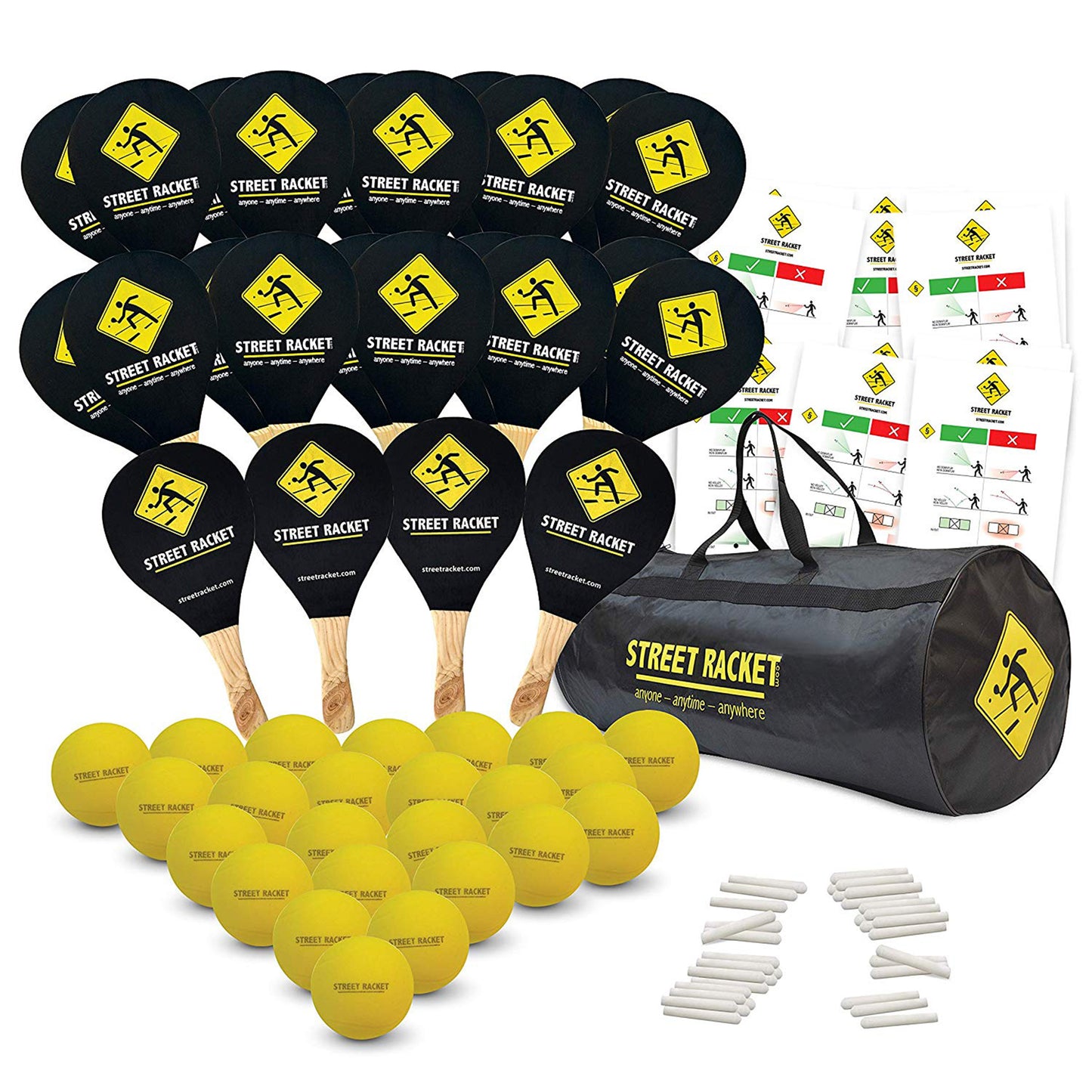 Street Racket Schul-Set Sport De Loisirs-Multicouleur