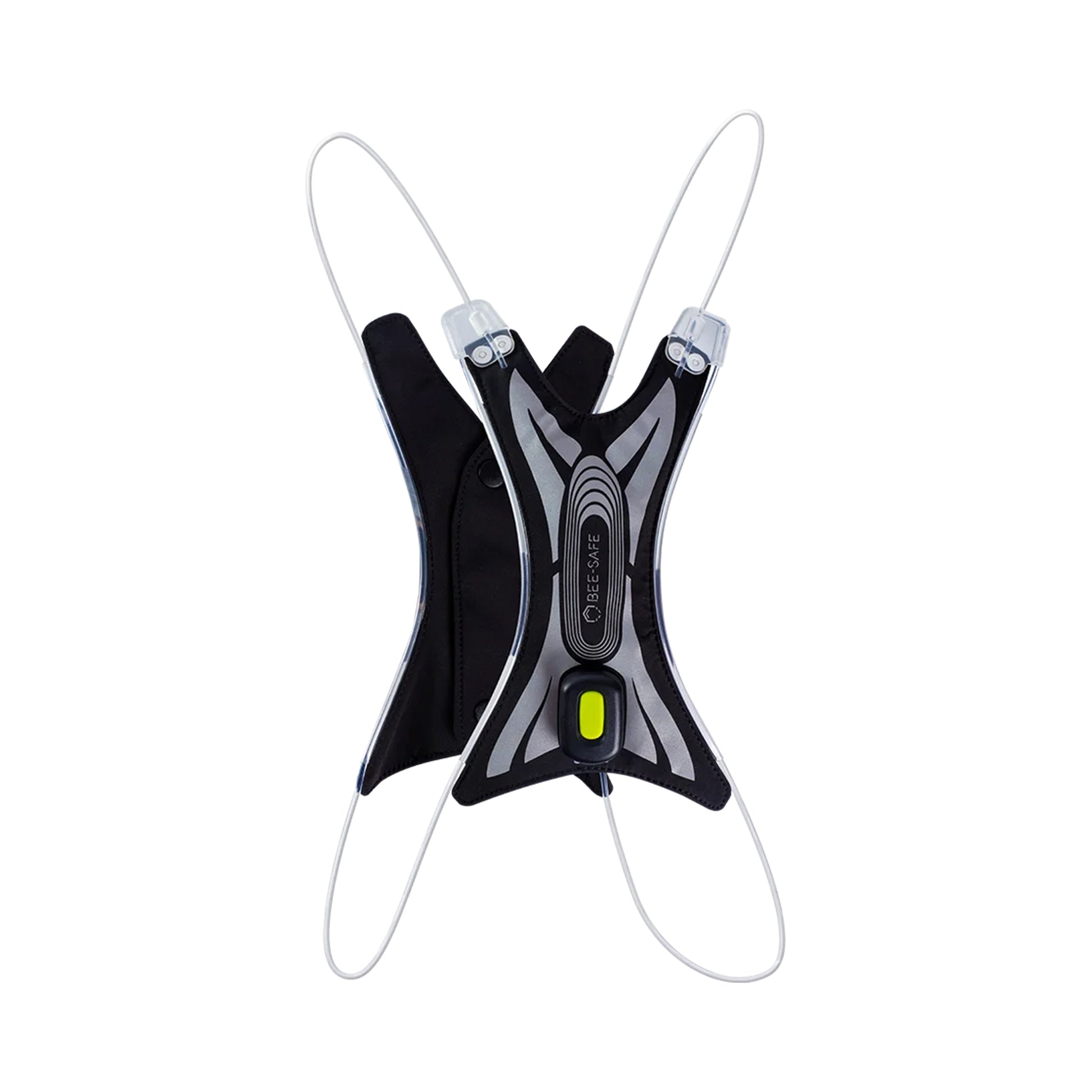 Bee-Safe Led Vest Spider USB Système D'éclairage-Vert