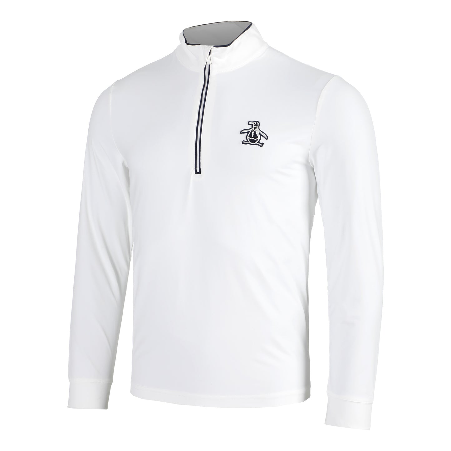 Original Penguin 1/4 Zip Technical Veste De Survêtement Hommes-Blanc