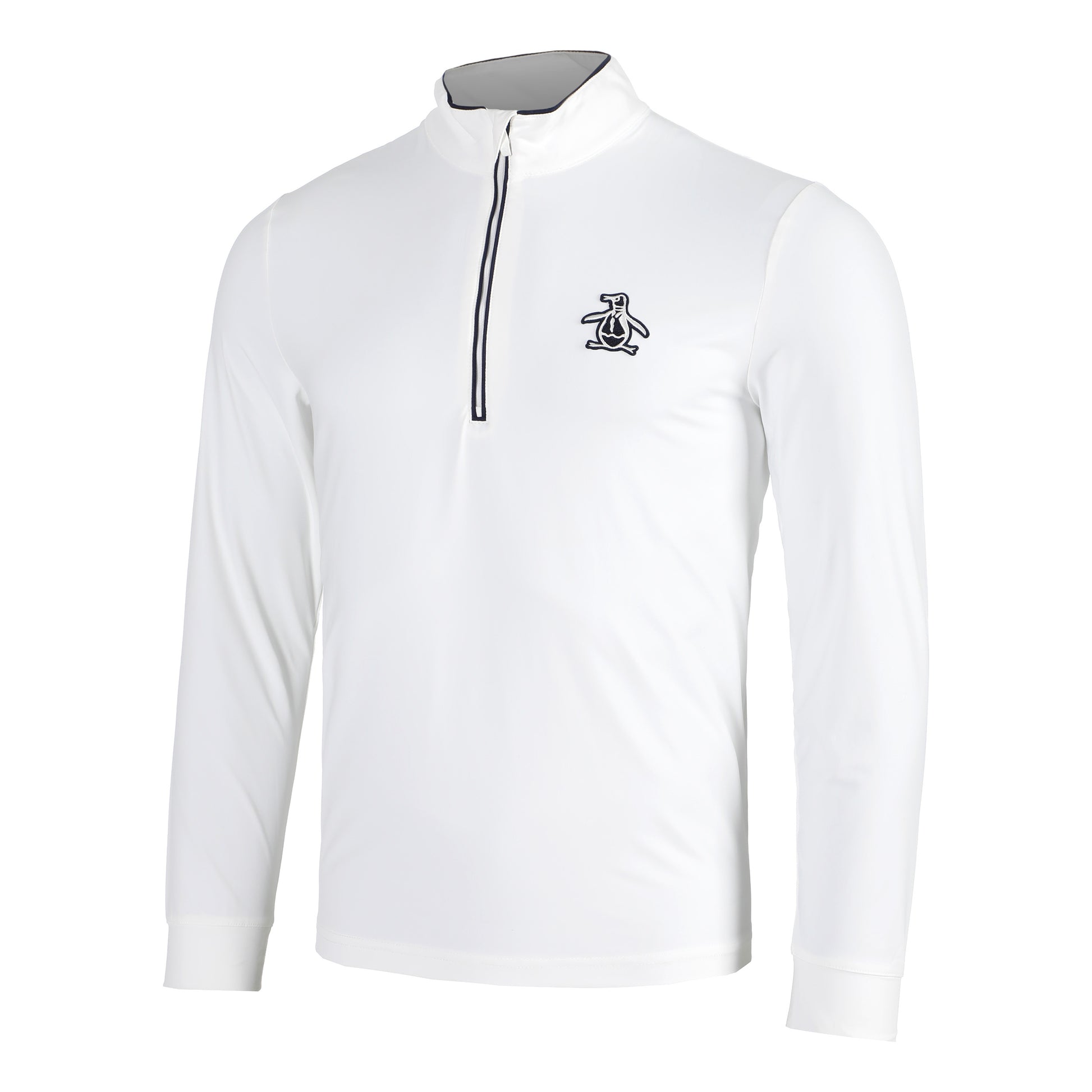 Original Penguin 1/4 Zip Technical Veste De Survêtement Hommes-Blanc