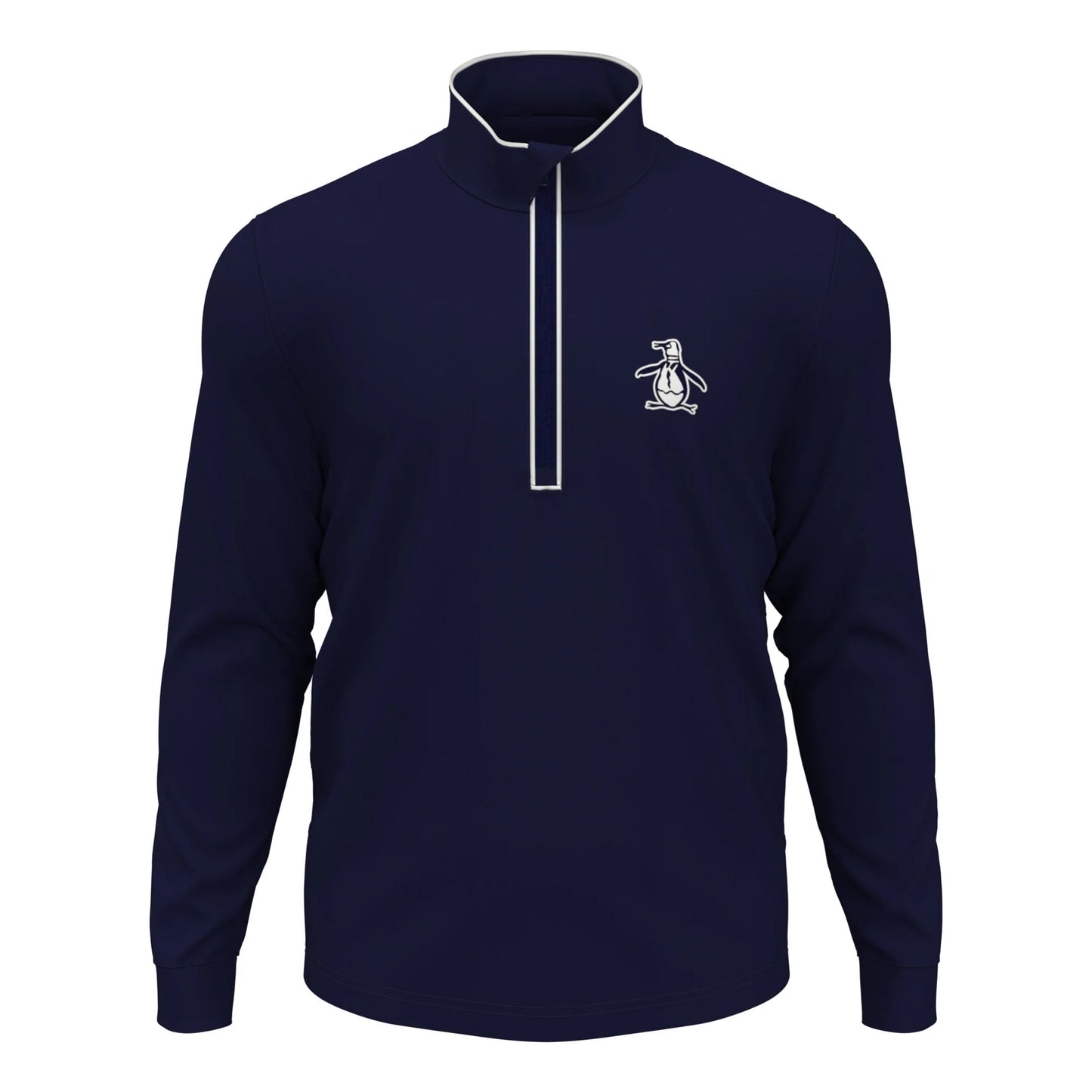 Original Penguin 1/4 Zip Technical Veste De Survêtement Hommes-Bleu Foncé