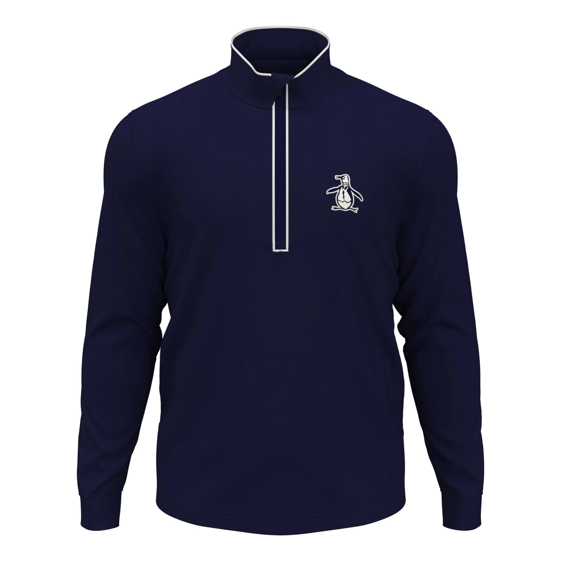 Original Penguin 1/4 Zip Technical Veste De Survêtement Hommes-Bleu Foncé