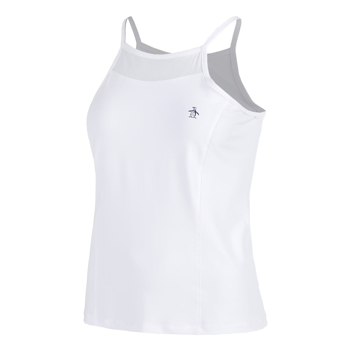 Original Penguin Mesh Débardeur Tank Top Femmes-Blanc