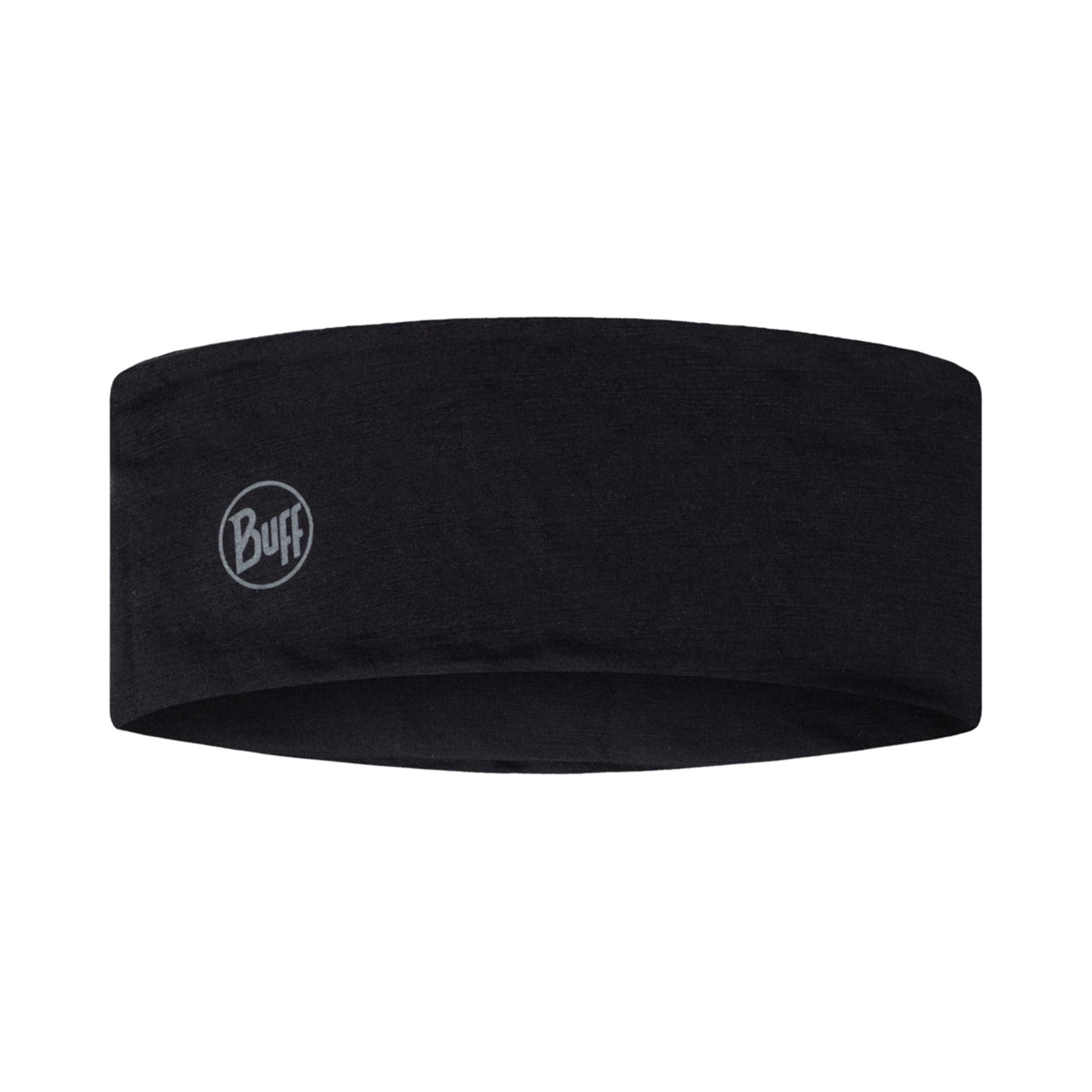 Buff Merino Lightweight Bandeau-Noir