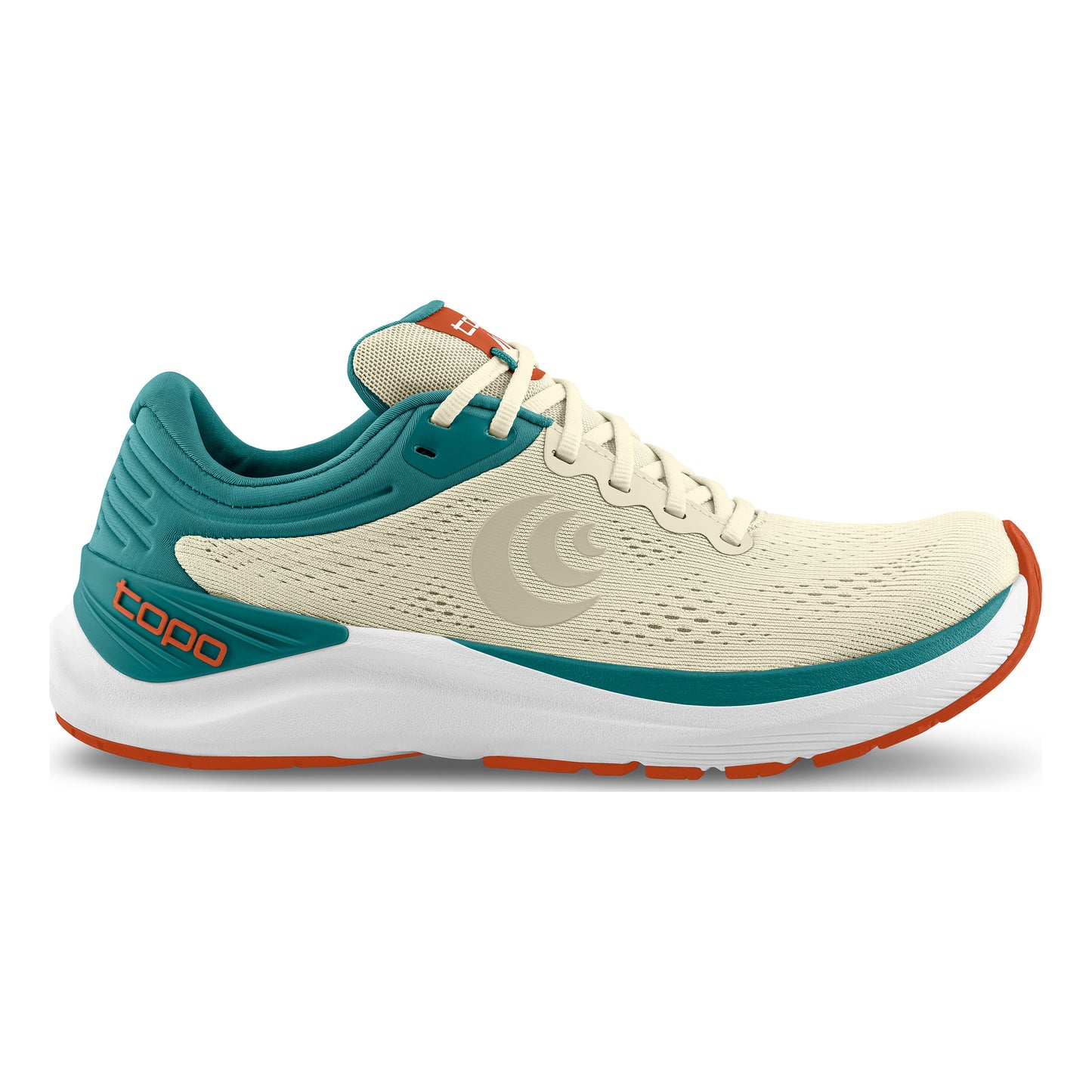 TOPO ATHLETIC Ultrafly 4 Chaussure de running avec stabilisateurs Hommes - crème, bleu petrol