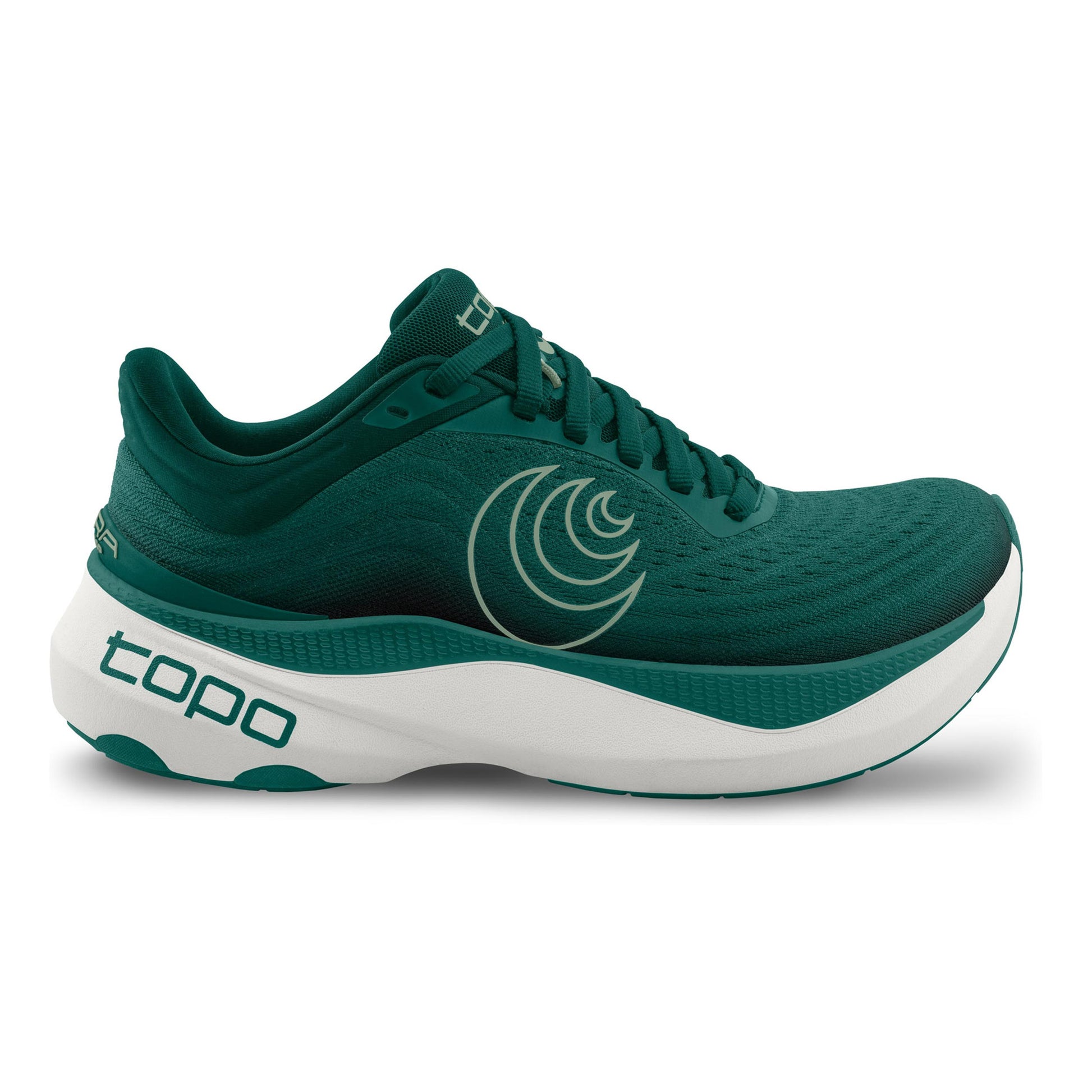 TOPO ATHLETIC Aura Chaussure De Running Avec Stabilisateurs Hommes-Vert,Blanc