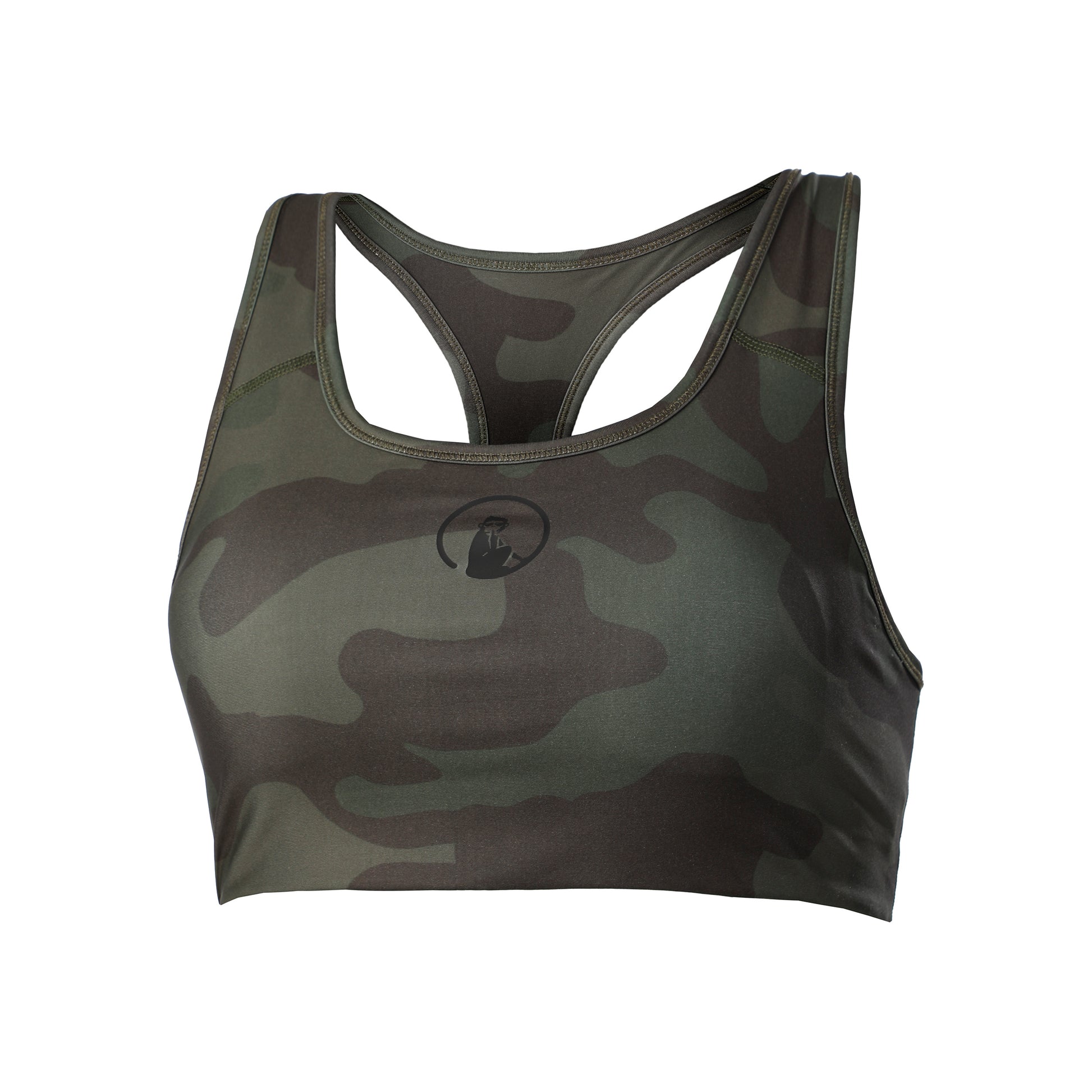 Quiet Please Love Padded Soutien-gorge sport Femmes - vert olive, kaki
