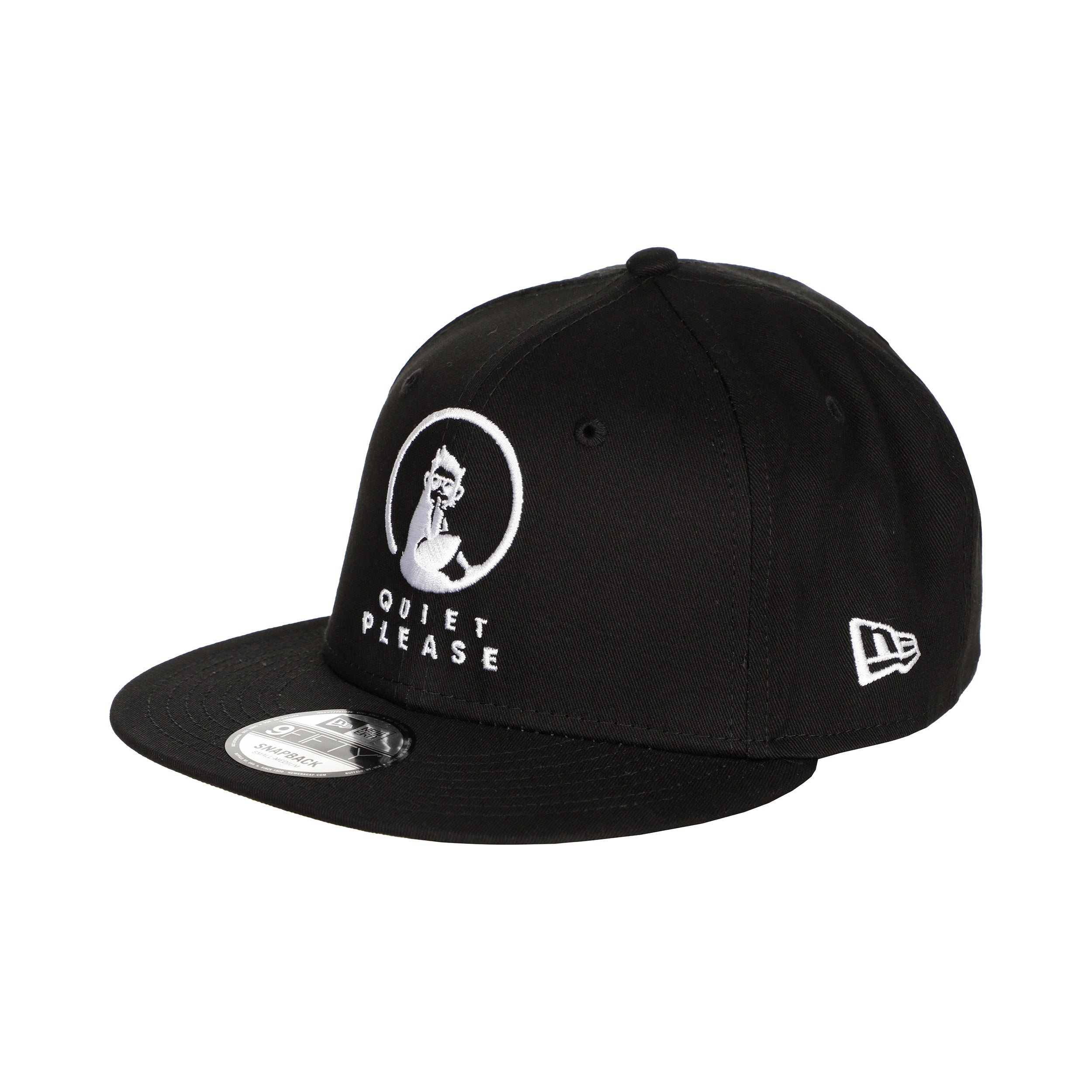 Quiet Please New Era Core 9 Fifty Casquette Unisex - noir, blanc