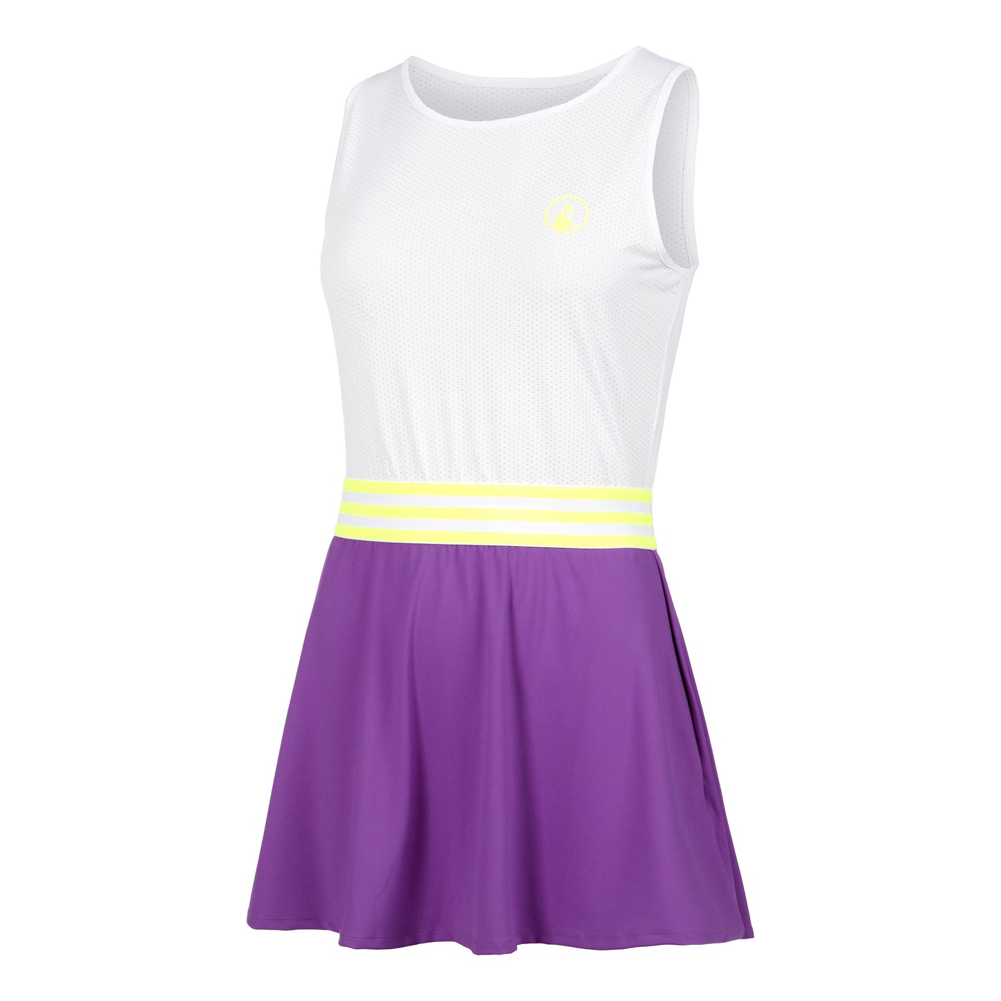 Quiet Please Flashy Robe Femmes-Blanc,Berry