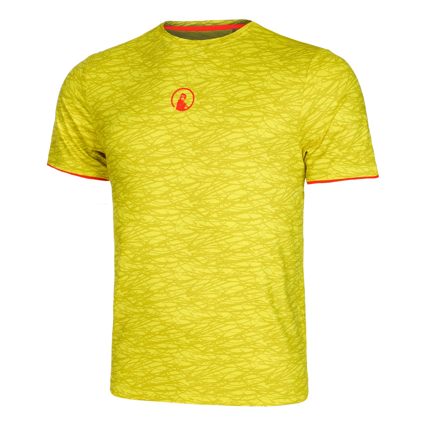Quiet Please Summerbreeze Receiver T-shirt Hommes-Jaune Lemon