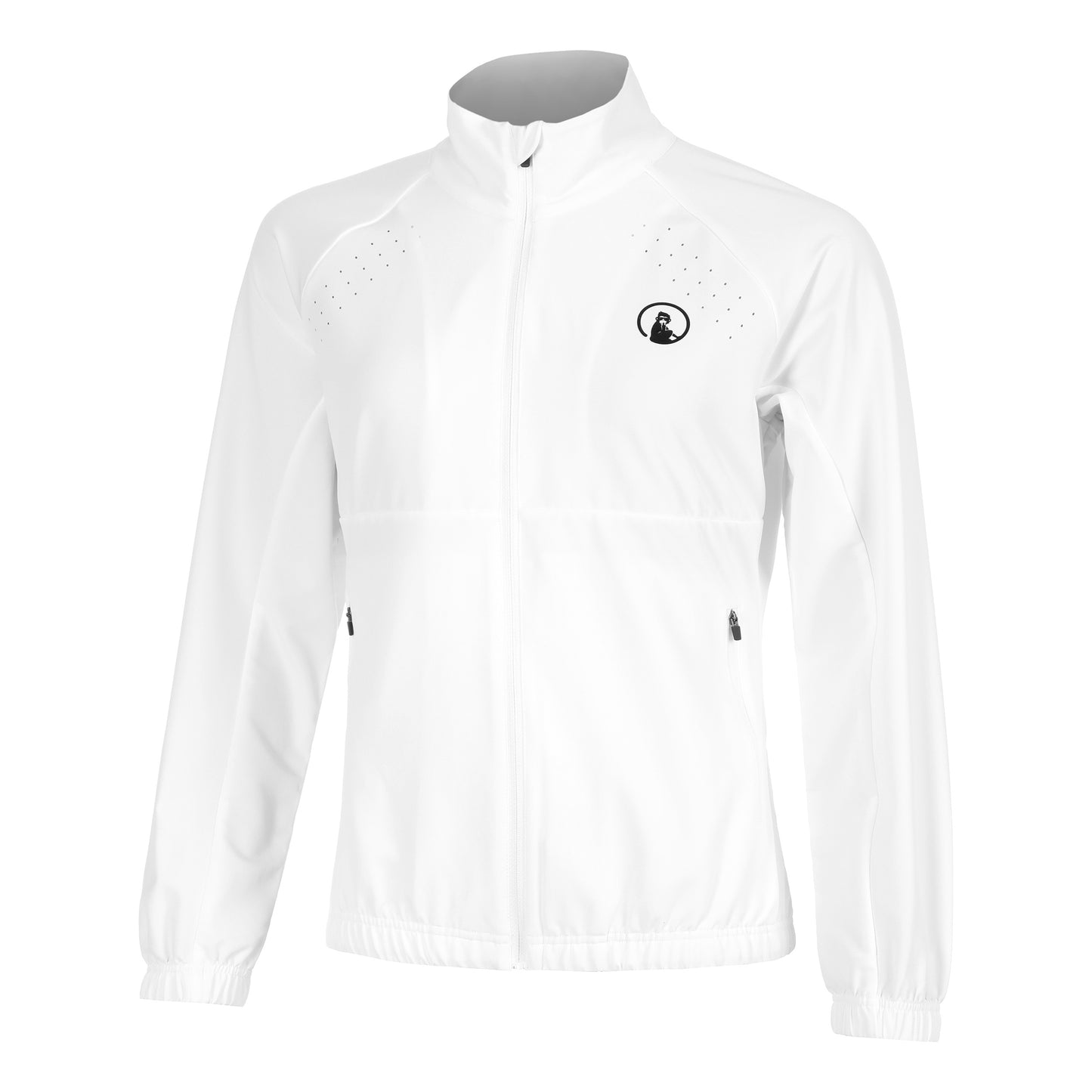 Quiet Please Return Veste De Survêtement Femmes-Blanc