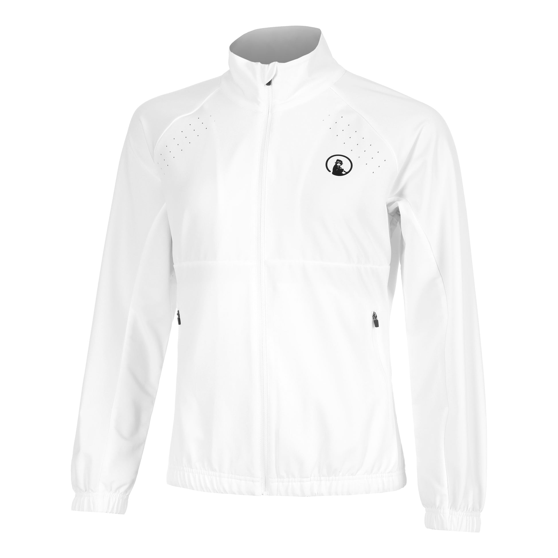 Quiet Please Return Veste De Survêtement Femmes-Blanc