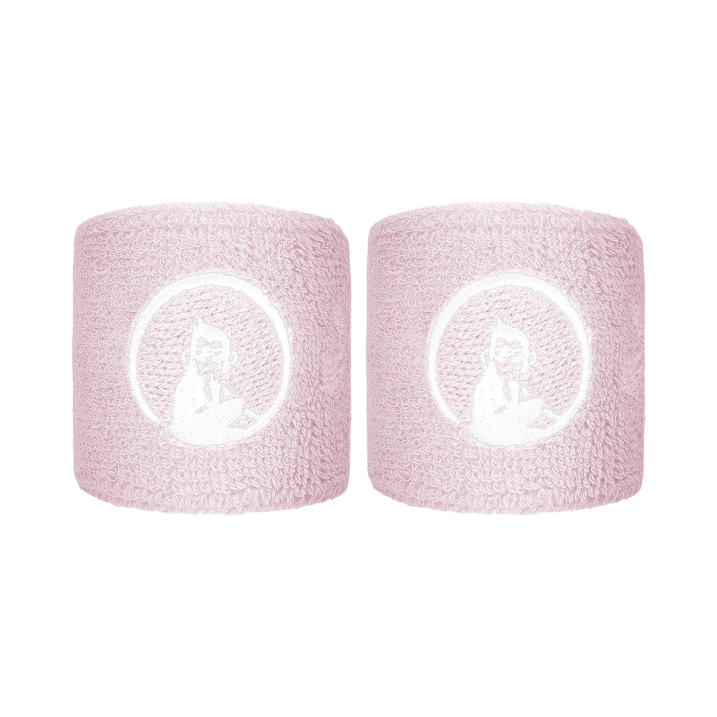 Quiet Please Poignet Pack de 2 unités court - lilas, blanc