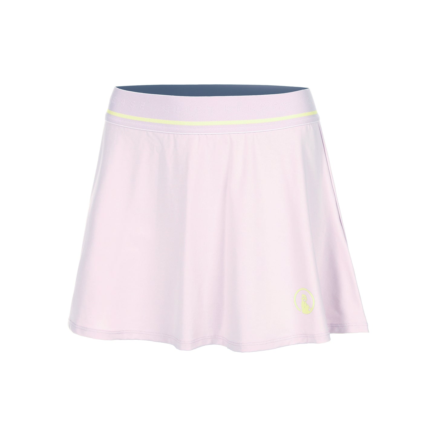 Quiet Please Mind Bounce Jupe Femmes-Lilas,Jaune