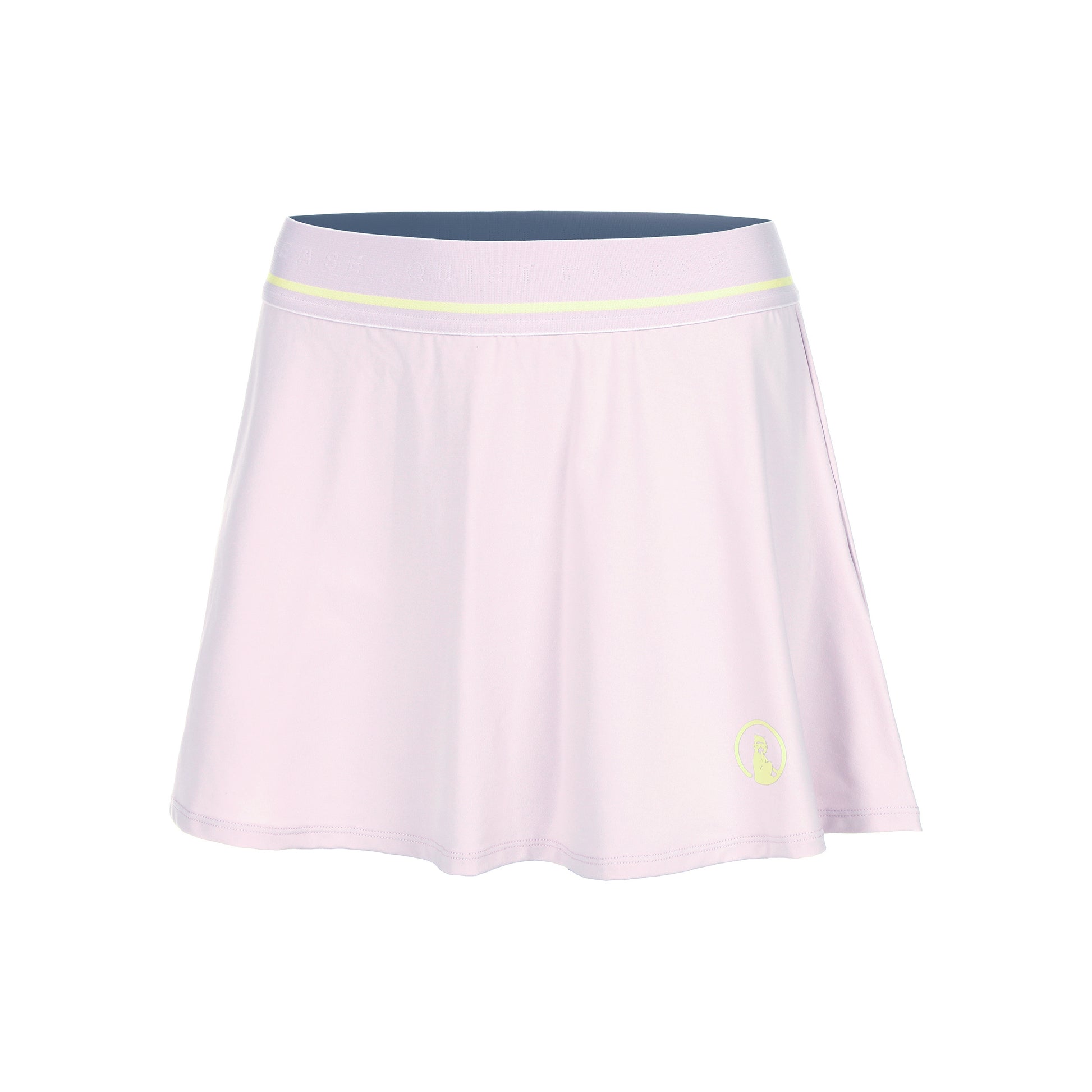 Quiet Please Mind Bounce Jupe Femmes-Lilas,Jaune